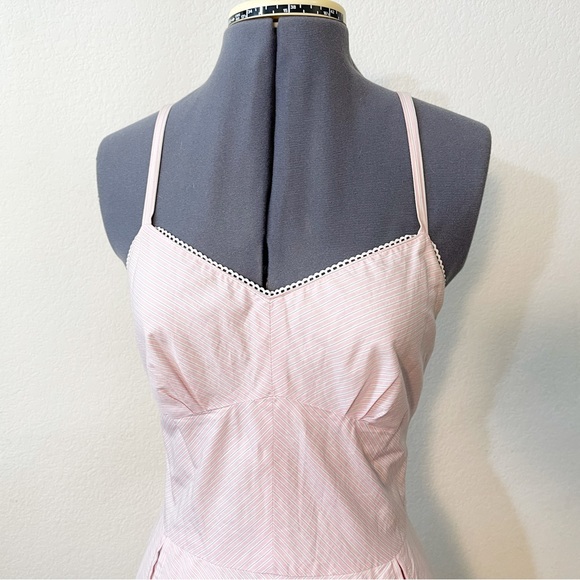 Helen Wang NY Pinstriped Sundress with pockets - Picture 2 of 9